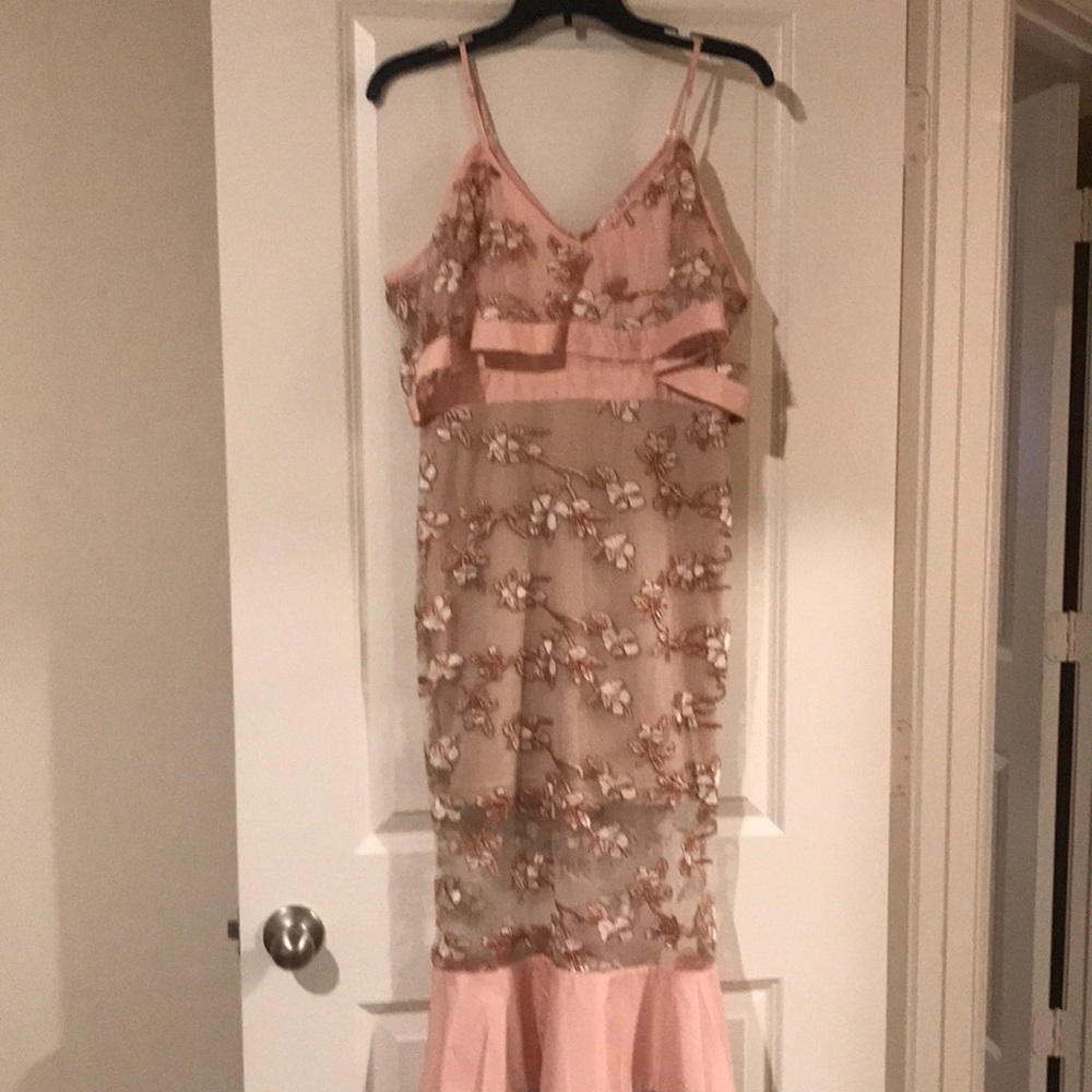 Venus peach dress
